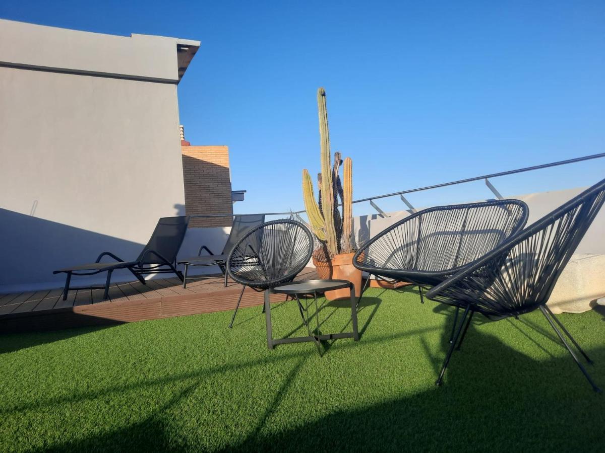 Apartamento A 100 Metros De La Playa Con Grande Terraza Y Vistas Al Mar Daimus Eksteriør bilde